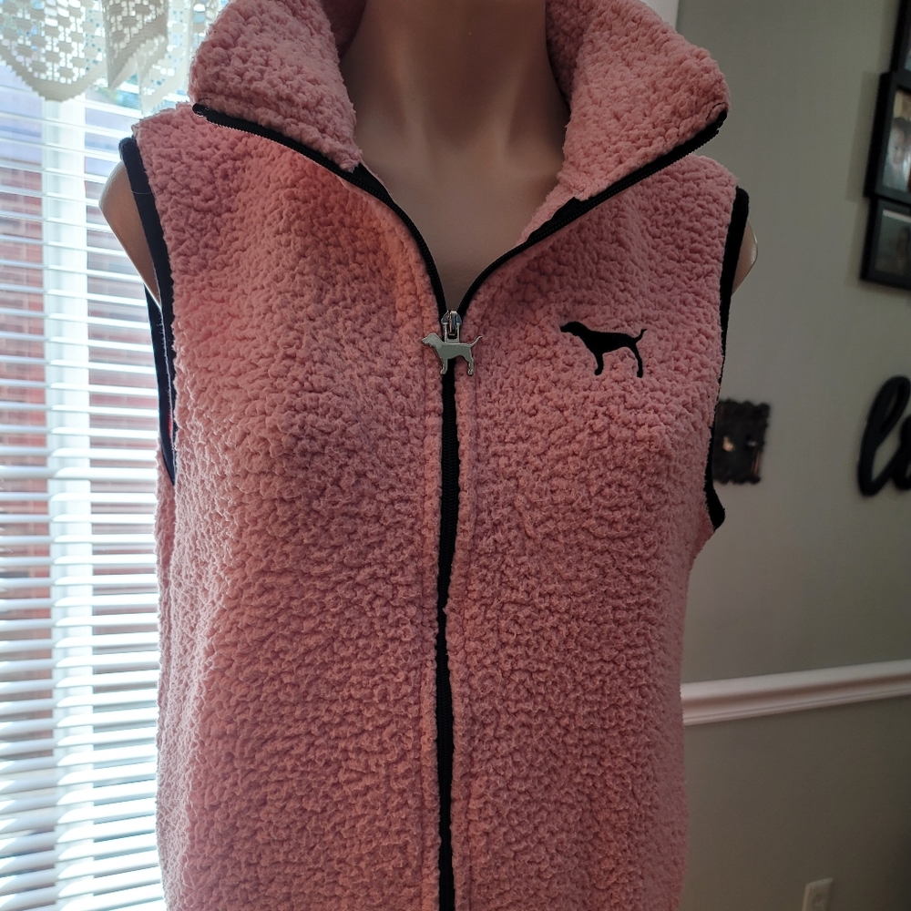 VS Zip Up Vest Sz Sm